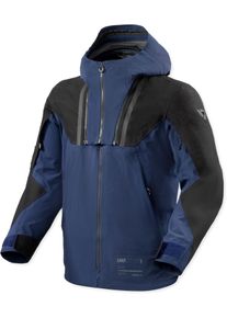 Revit Component 3 H2O, textile jacket waterproof unisex , color: Black/Dark Blue , size: XS