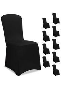 Detex Funda para silla juego de 10 negro