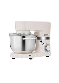 Arebos Robot Da Cucina 1500W con 2 x Ciotole in Acciaio Inossidabile i 6 Gradini Beige