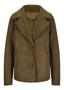 Emilia Lay - Jacke, gr&uuml;n, Gr. 44, Kunstfaser
