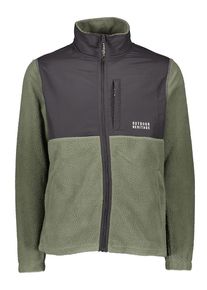 Sublevel Fleece vest groen/grijs - 72% | Maat: S |