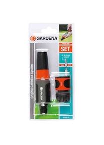 Kit Terminal De Irrigação. Lançamento Multi Jet+Conector. 13Mm (1/2") 15Mm (5/8") (Blister) Gardena