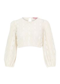 Kr&uuml;ger Dirndl Kr&uuml;ger Madl Bluză tradițională (Oktoberfest) Femei bej, Mărimea 34