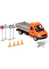 LKW-Baustelle mit Licht und Sound