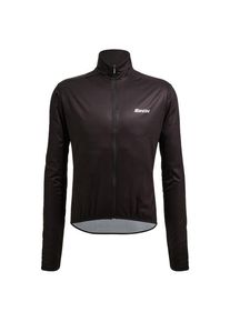 Santini Packable Windbreaker Cycling jacket (XXL, black)
