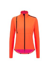 Santini Women's Vega+ Winter Jacket Cycling jacket Women (XL, red)