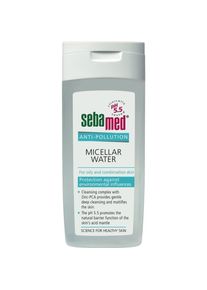 Sebamed, Gesichtsreinigung, Sebamed Anti-Pollution Micellar Water płyn micelarny do cery tłustej i mieszanej 200ml (Mizellenwasser, 200 ml)