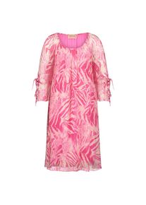 Cartoon , Sommerkleid »Sommerkleid mit 3/4 Arm« , Cream/Pink , EURO , 34 -EURO , 34 , Passform: Lässig
