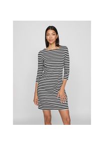 Vila , Jerseykleid »VININNY 3/4 O-NECK DRESS/LC« Sommerkleid , Black Beauty Stripes:SNOW WHITE , N-Gr , M -N-Gr , M , Elastisches Material sorgt...