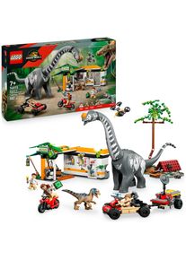 Lego , Konstruktionsspielsteine »Raptor & Titanosaurus: Große Fährtensuche (76973), Lego Jurassic World«, (582 St.), Made in Europe , bunt