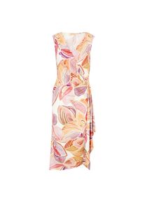 Cartoon , Jerseykleid »Jerseykleid mit Raffung« , Cream/Rosé , EURO , 38 -EURO , 38 , Passform: Figurbetont