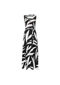 Zero , Jerseykleid »Jerseykleid mit Wickeloptik« , BlackCream , EURO , 34 -EURO , 34 , Passform: Figurbetont