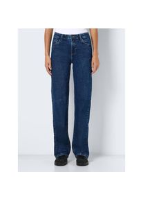 Noisy may , Weite Jeans »NMYOLANDA NW WIDE JEANS AZ365DB FWD NOOS« , Dark Blue Denim , Länge 30 , 30 -Länge 30 , 30 , Dunkelblaue Jeans mit weitem...