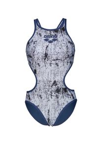 arena Strój kąpielowy 'LACQUER' dla kobiet ciemny niebieski / czarny / offwhite Rozmiar L