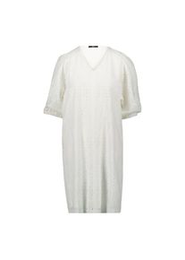 Zero , Minikleid »Minikleid mit Lochmuster« , Brilliant White , EURO , 38 -EURO , 38 , Passform: Figurbetont