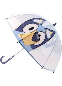Disney, Jungen, Regenschirm, Regenschirm Bluey Blau PoE 45 cm, Blau