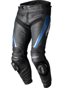 RST TracTech Evo 5, leather pants perforated , color: Black/Blue , size: XXL