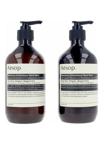 Aesop, Handseife, Duftendes Handwasch- und Pflegeset mit holzigen Noten (Flüssigseife, 50 ml)