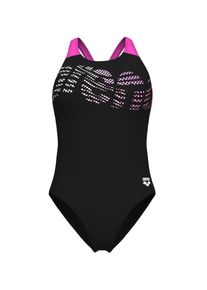 arena Strój kąpielowy 'FLOWING' dla kobiet różowy / różany / czarny / biały Rozmiar S