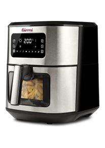 Girmi FG8800 Friteuse Single 6,5 L Unabh&auml;ngige 1700 W Heissluftfritteuse Schwarz, Stahl i, Fritteuse, Schwarz