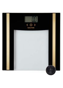 Salter, Personenwaage, Scales SA00550BGCFAS Glass Analyser Bathroom Scale Black/Gold