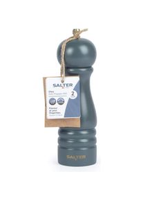Salter BW120291GEU7 Olea Salt & Pepper Mill Grey, Pfeffermühle + Salzmühle, Grün