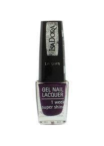 Isadora, Nagellack, 247 Purple Passion Gel-Lack 6ml für Frauen (247 Purple Passion, Gel-Effekt Nagellack)