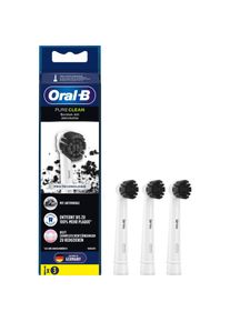 Oral-B, Zahnbürstenkopf, Pure Clean Aktivkohle (3 x)