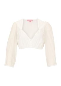 Krüger Dirndl Krüger Madl Bluză tradițională (Oktoberfest) Femei bej, Mărimea 36