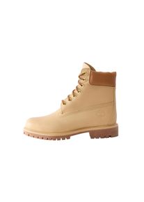 Timberland Botas com atacadores em bege Tamanho 9 Simples
