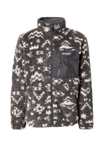 Columbia Män Funktionsfleecejacka 'Winter Pass' mörkgrå / vit Storlek S