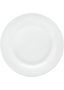 Van Well , Servierteller »Trend«, (Set, 6 tlg.), Grillteller, spülmaschinenfest und mikrowellengeeignet, Ø 30 cm , weiß