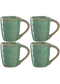 Leonardo , Espressotasse »MATERA«, (Set, 4 tlg.), 90 ml, 4-teilig , grün