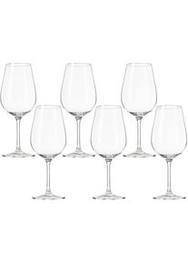 Leonardo , Rotweinglas »Tivoli«, (Set, 6 tlg.), 580 ml, 6-teilig , transparent