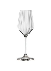 Spiegelau , Champagnerglas »LifeStyle«, (Set, 4 tlg., Set bestehend aus 4 Gläsern), 310 ml, 4-teilig , transparent