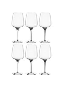 Leonardo , Weinglas »Weißweinglas CESTI, 360 ml, 6er-Set«, (Set, 6 tlg.), Kelchglas, spülmaschinengeeignet , transparent
