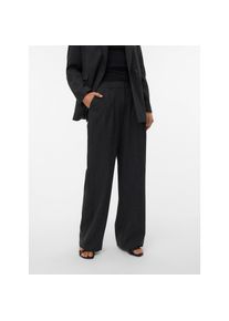 Véro Moda Vero Moda , Anzughose »VMBESTIE MW WIDE DAD PANT NOOS« , Dark Grey Melange , Länge 34 , 42 -Länge 34 , 42 , Weite Hose von Vero Moda