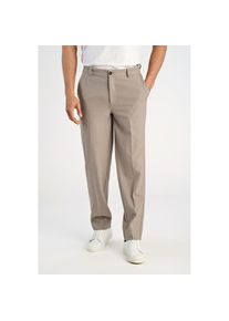 LINDBERGH , Chinohose, mit Bundfalte und Stretch , STONE MEL , N-Gr , XXL -N-Gr , XXL , Chino für Herren von LINDBERGH