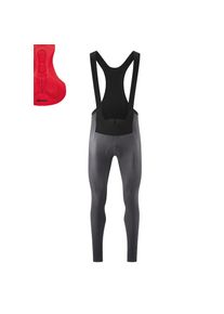 Gonso , Fahrradhose »Sitivo Ti Bib M«, Herren Radhose, innovatives Sitzpolster, Träger-Radlerhose, Tight Fit , grau , Normalgrößen , L...