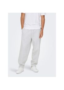 Only & Sons ONLY & SONS , Jogginghose »ONSCERES WIDE PANT NOOS« , Super Light Grey Melange , N-Gr , S -N-Gr , S , Bequeme Sweathose von Only & Sons