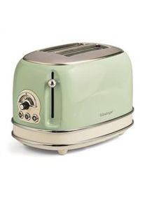 Ariete torradeira vintage 2 ranhuras 6 posições verde 155/14