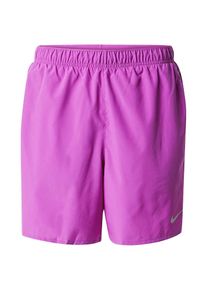 Nike Spodnie sportowe 'CHALLENGER' dla mężczyzn neonowy fiolet Rozmiar L