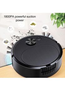3In1 Intelligent Sweeping Robot Vacuum Cleaner Low Noise Floor Sweeper Rechargeable Automatic Home Office Vacuum Carpet Cleaner