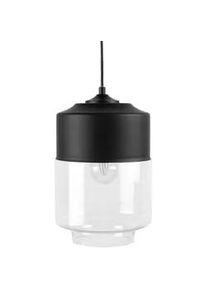 Beliani Hängeleuchte Jurua 18/18/125 cm , Schwarz , Glas , E27 , 18x125x18 cm , Lampen & Leuchten, Innenbeleuchtung, Hängeleuchten, Pendelleuchten