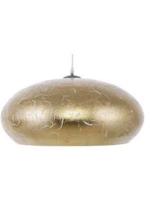 Beliani Hängeleuchte Limnatis 48/48/160 cm , Goldfarben , Metall , E27 , 48x160x48 cm , Lampen & Leuchten, Innenbeleuchtung, Hängeleuchten, Pendelleuchten