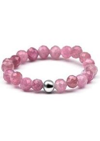 Agato, Ring, Mineral Ring With Pink Tourmaline Pol-R19, (60)