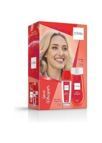 C-Thru, Beauty Geschenkset, Liebesflüstern Kosmetik-Set - Natürliches Deo und Duschgel (Körperpflegeset)