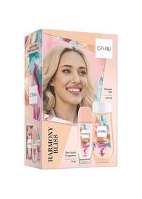 Harmony, Deo, Bliss Duo Natural Deodorant 75ml und Body Wash 250ml (Roll-on, 250 ml)