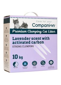 Companion bentonite cat litter 10 kg - lavender scent (10 kg), Katzenstreu
