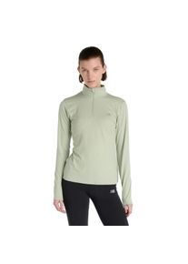 New Balance Sport Essentials Space Dye Quarter Zip Shirt Femme